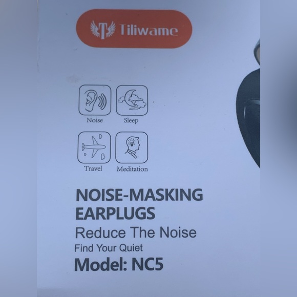 NEW Reusable Ear Plugs Sleeping Noise Cancelling Silicone 8 Ear Tips in XS/X/M/L - Picture 12 of 13